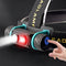 Work Lamp Night Riding Strong Light White Light XPG+LED Headlight Red Head Lamp