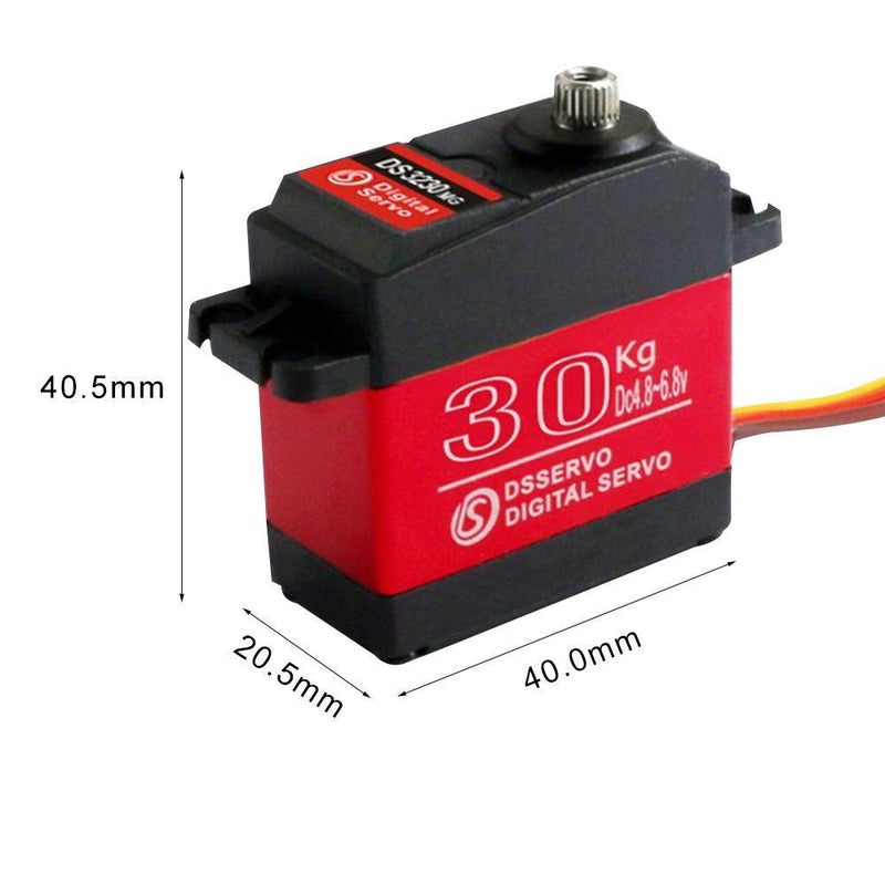1/10 1/12 RC 30kg High Torque Metal Gear Digital Remote Control Servo DS3230MG