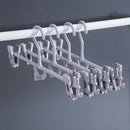 Skirt Pants Jeans Hanger Drying Rack Clips Home Wardrobe Space Saving Organizer