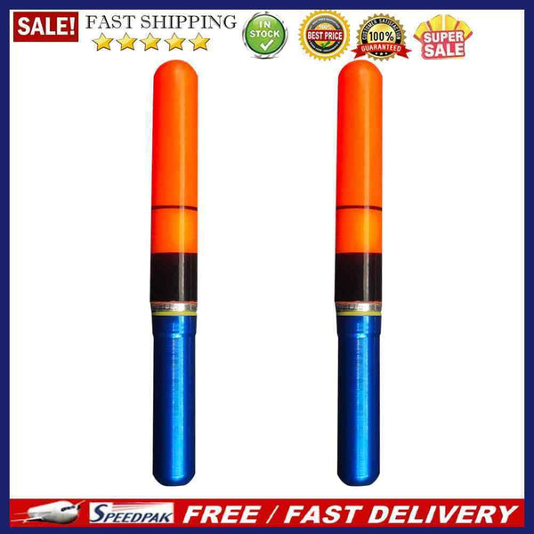 2pcs Luminous LED Night Light Stick Electronic Sea Float Tube Fishing Tackle