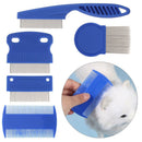 Steel Fine Tooth Pet Flea Comb Grooming Combs Lice Comb Dematting Tool