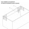 Wall cabinet fixing accessories Invisible Cabinet hanging parts Hanging code
