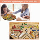 Fast Track Board Games - Wooden Board for Teens Intellectual Development