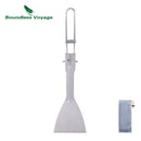 Boundless Voyage Titanium Beefsteak Frying Shovel with Folding Handle