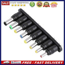 8 in 1 Set 8pcs Universal AC DC Power Adapter 2pin Plug Charger Tips for PC