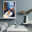 Beverage Time Canvas Paint By Numbers DIY Hand Painted Oil Drawing Kit Ornaments