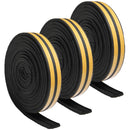 Rubber Soundproof Weather Strips Foam Seal Strip Window Door Draught Excluder