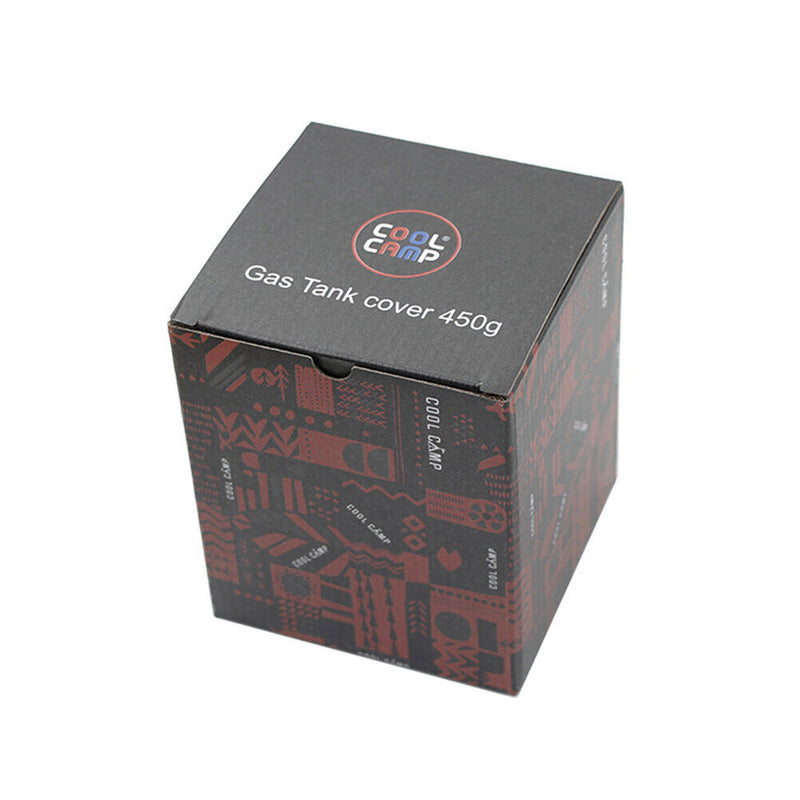 Rattan Gas Tank Cover Outdoor Camping Gas Fuel Canister Storage Protective Ca