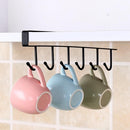 Wrought Iron Towel Wall Hanger Hook Holder Kitchen Door Organizer Storage Rac