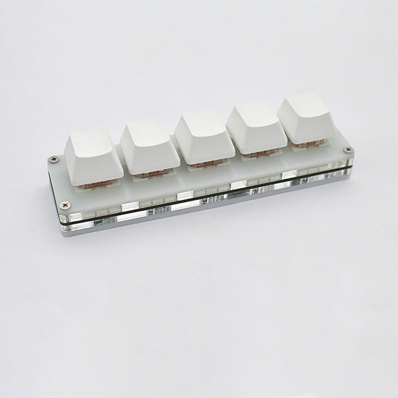 5 Key Gaming Keyboard Program Macro keypad + 1.5M Data Cable Mechanical Keyboard