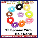 Magic Fashion Telephone Line 100 PCS Hair Ties Bands