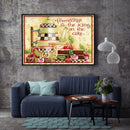 Diamond Painting Kitchen supplies Full Round Drill Rhinestone Picture