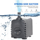 8W 600L/H Submersible Water Pump Aquarium Fish Tank Fountain Pond Garden Pu