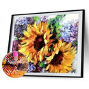 5D Diamond Painting Kit Flowers Full Round Drill DIY Crafts Mosaic Home Picture