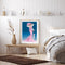 Pink Princess Oil Paint By Numbers Kits DIY Handpainted on Canvas Wall Art Decor