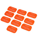 SANGSHI Muscle Gel Pads, Heat Gel Pads, Abdominal Trainer, 10-Piece/Set Belly Muscle