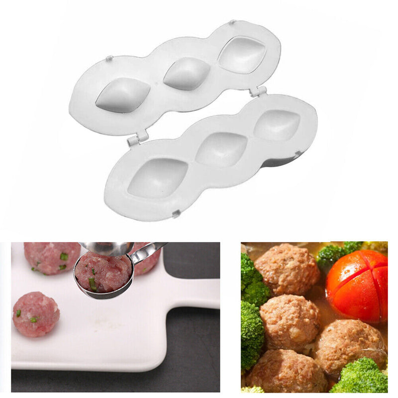 Manual Meatball Maker Rolls Meatloaf Press Mold DIY Meat Pie Kitchen Tools