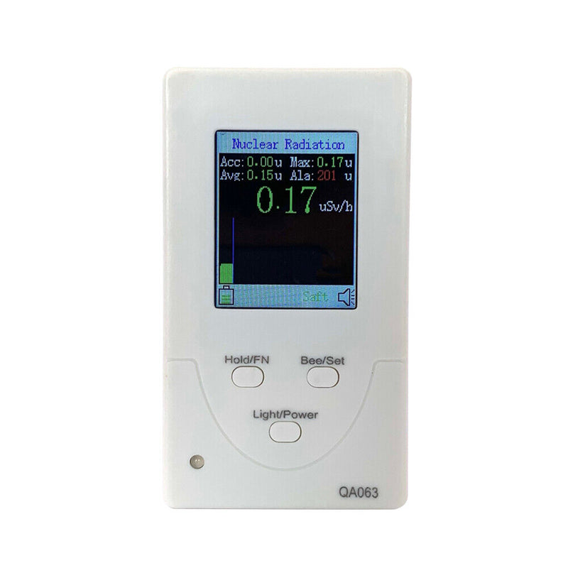2 in 1 Portable Geiger Counter Nuclear Radiation X-ray Beta Gamma Dosimeter