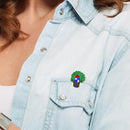Creative Cartoon Tree House Brooch Badge Jacket Lapel Women Men Coat Shirts Pins