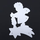 Violin Small Angel DIY Metal Embroidery Craft Stencil Scrapbook Cutting Die