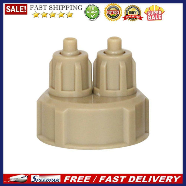 Aquarium CO2 Generator Bottle Cap Fish Tank DIY Air Diffuser Valve Guage