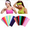 Yoga Hair Bands Stretch Ribbon Headwear Sweat Band Hairband Elastic Headbands