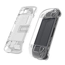 Anti Slip PC Shell Back Case Fit for Steam Deck Crystal Clear Game Console