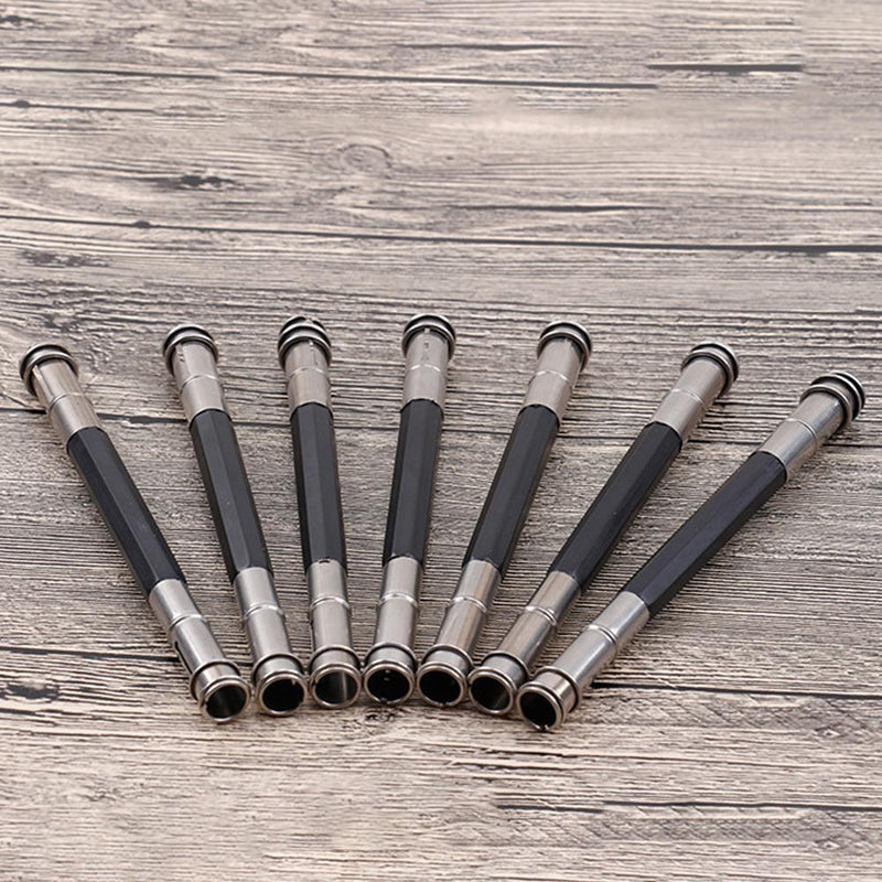 Adjustable Dual Head Pencil Extender Holder Sketch School Art Write Tool Newly