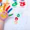 Plastic Palette Art Drawing Tray for Oil Watercolour White Painting Pallet