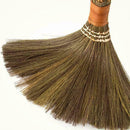 Short Handle Soft Bristle Broom Wood Floor Clean Sweeping Dustpan Brush Q7C3