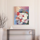 Hibiscus Oil Paint By Numbers Kit DIY Wall Art Picture Craft Home Decoration