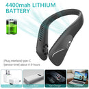 Portable Neck Fan - USB Cooling Fan Suitable for Outdoor Sports Travel Office