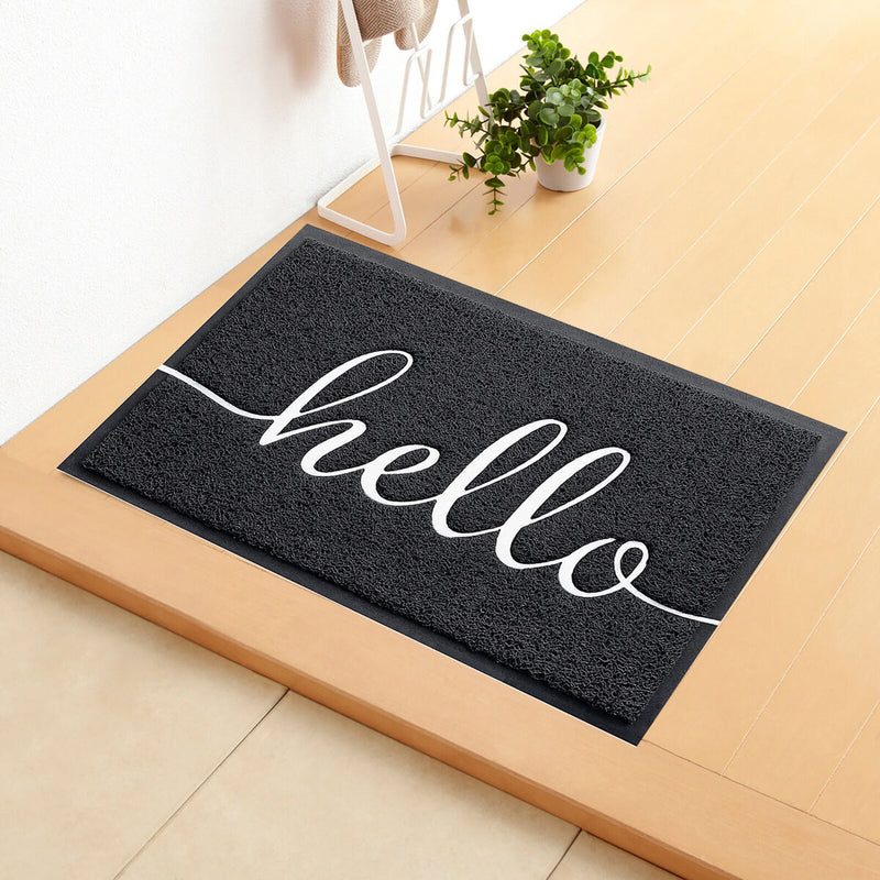 Washable Polyester Carpets - Entering Door Welcome Mat Non-Slip Pads (01)