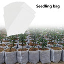 100pcs Biodegradable Nursery Plant Grow Bag Seedling Grow Pouch (18x20cm) Newly