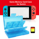 24+2 in 1 Game Cards Case for Nintend Switch Storage Protector (Blue) Newly
