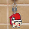 DIY Handmade Full Beads Embroidery Five-Pointed Star Cross Stitch Keychain Craft
