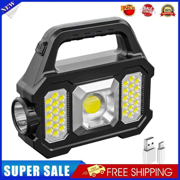 6x500lm Flashlight Portable 6 Gears Torch Light for Camping Accessories LED