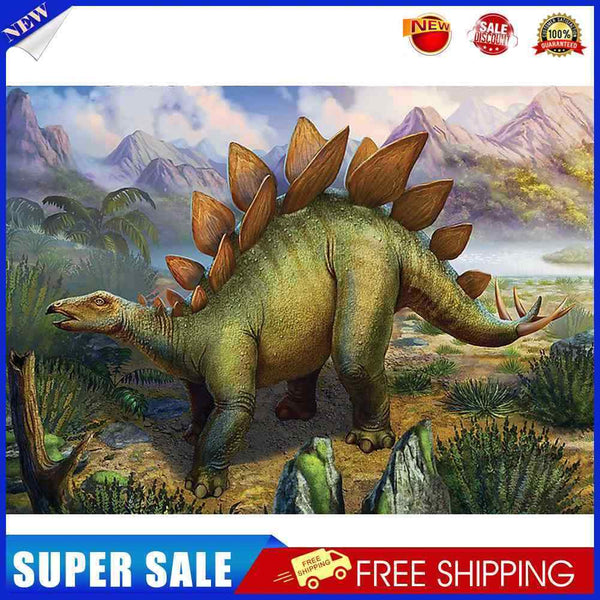 #A 5D DIY Full Drill Diamond Painting Dinosaur Cross Stitch Mosaic Kits (W625)