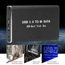 Mini USB 3.0 SSD Disk to mSATA Hard Drive Enclosure External Hard Drive SSD Case