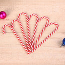 6pcs Candy Crutches Christmas Tree Decoration DIY Hanging Drops Jewelry