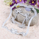 1 Set Bowknot Lace Pattern Emboss Cutting Dies Stencil for Scrapbooking DIY