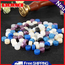 100pcs Octagon Fire Painting Pills Seal Paint Granulate Stamps Wedding Around