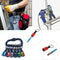6x Quick Release Screwdriver Bits Holder Set With Keychain 1/4inch Hex K8V0