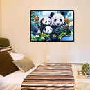 5D DIY Full Round Drill Diamond Painting Butterfly Panda Embroidery Art Ornament