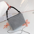 Women Rhinestone Handbags Female Crossbody Shoulder Chain Mini Cluthes Purse