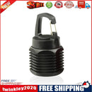 COB LED Mini Outdoor Camping Carabiner Flashlight 80lm Floodlight (Black)