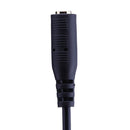 1pc 3.5mm Audio Jack Female to Male RJ9 Male Adapter Converter Cable P