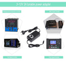 AC to DC Adapter 3-12V 2A Adjustable Power Supply Motor Speed Controller EU