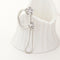 Women Men Party Jewelry Chain Rings Open Finger Rings Multi-layer Punk Rings