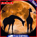 Full Round Drill Diamond Painting DIY Silhouette Giraffe Embroidery Mosaic Craft